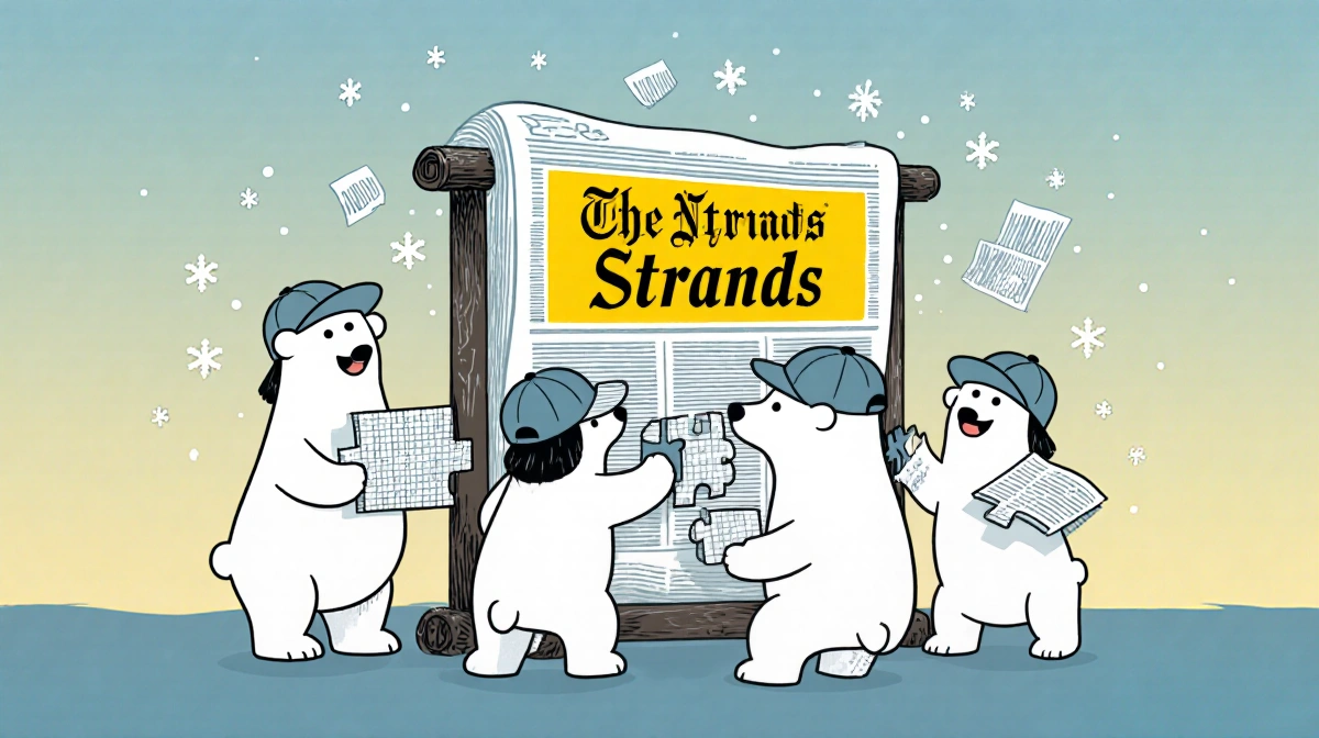 NYT Strands Jan 9: Bear-Themed Puzzle Stumps Players