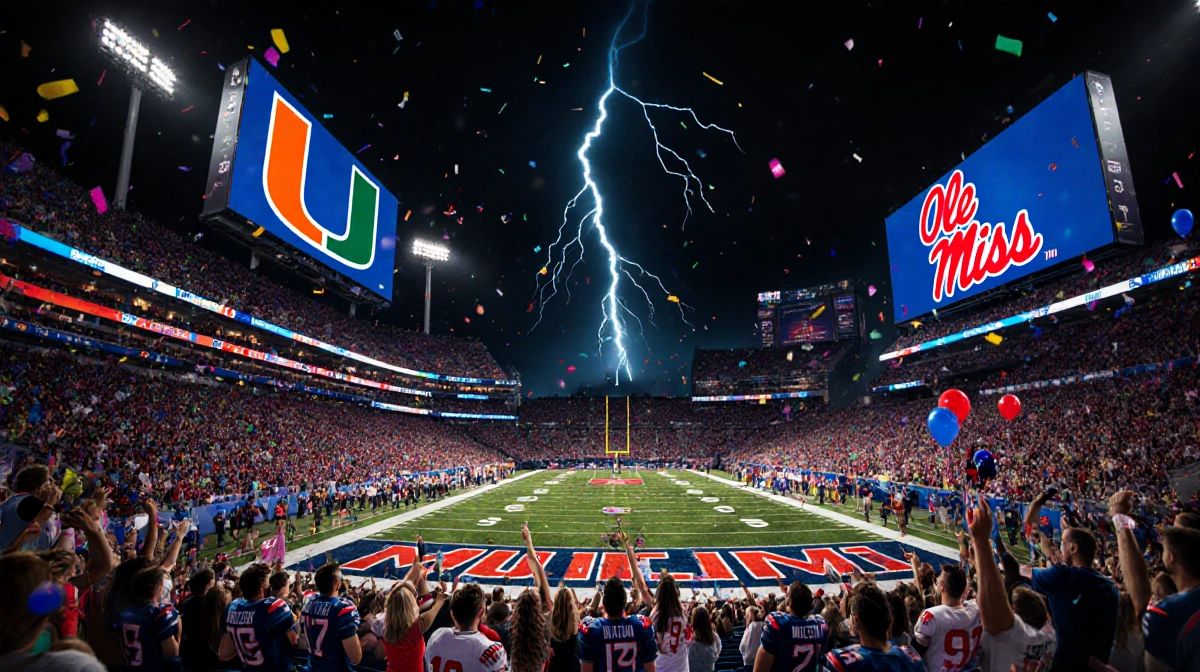 Fiesta Bowl Tonight: Miami vs Ole Miss CFP Semifinal