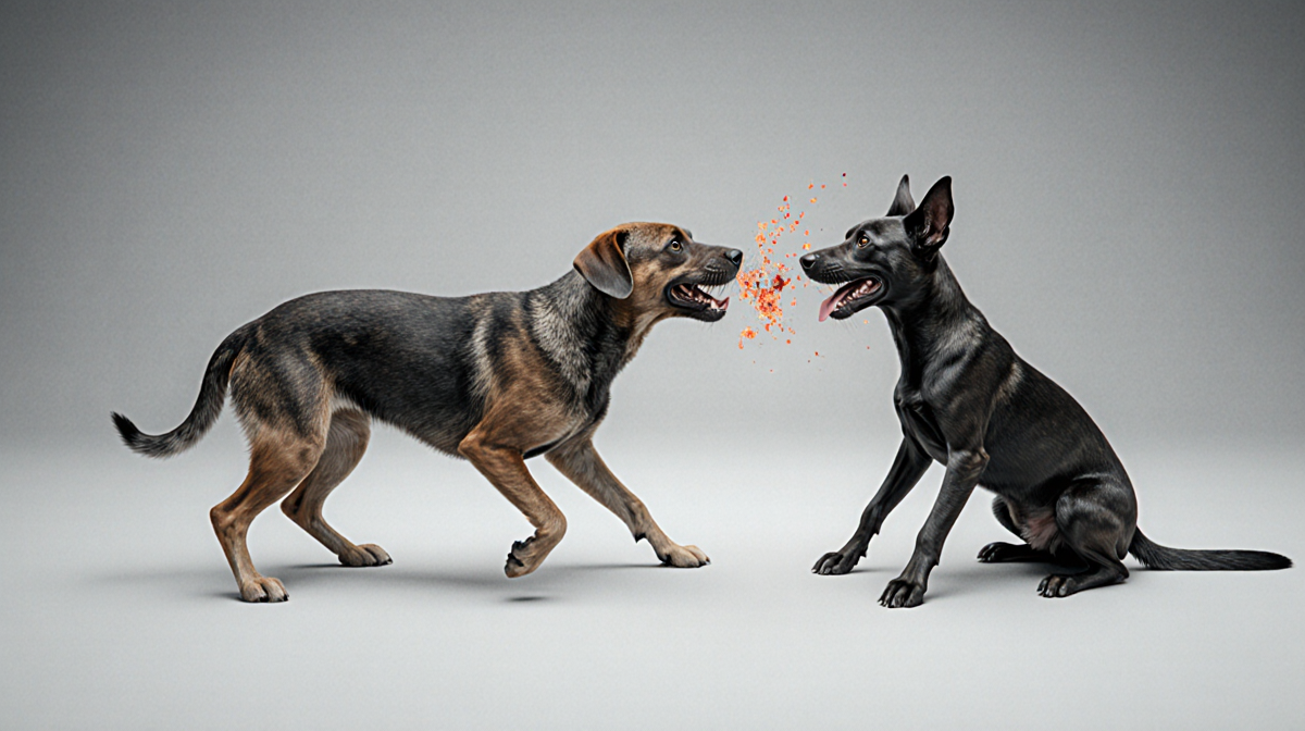 AI assistant refusing to create violent content with chat bubble and supportive icon