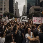 Hundreds March in LA After ICE Agent Fatally Shoots Woman