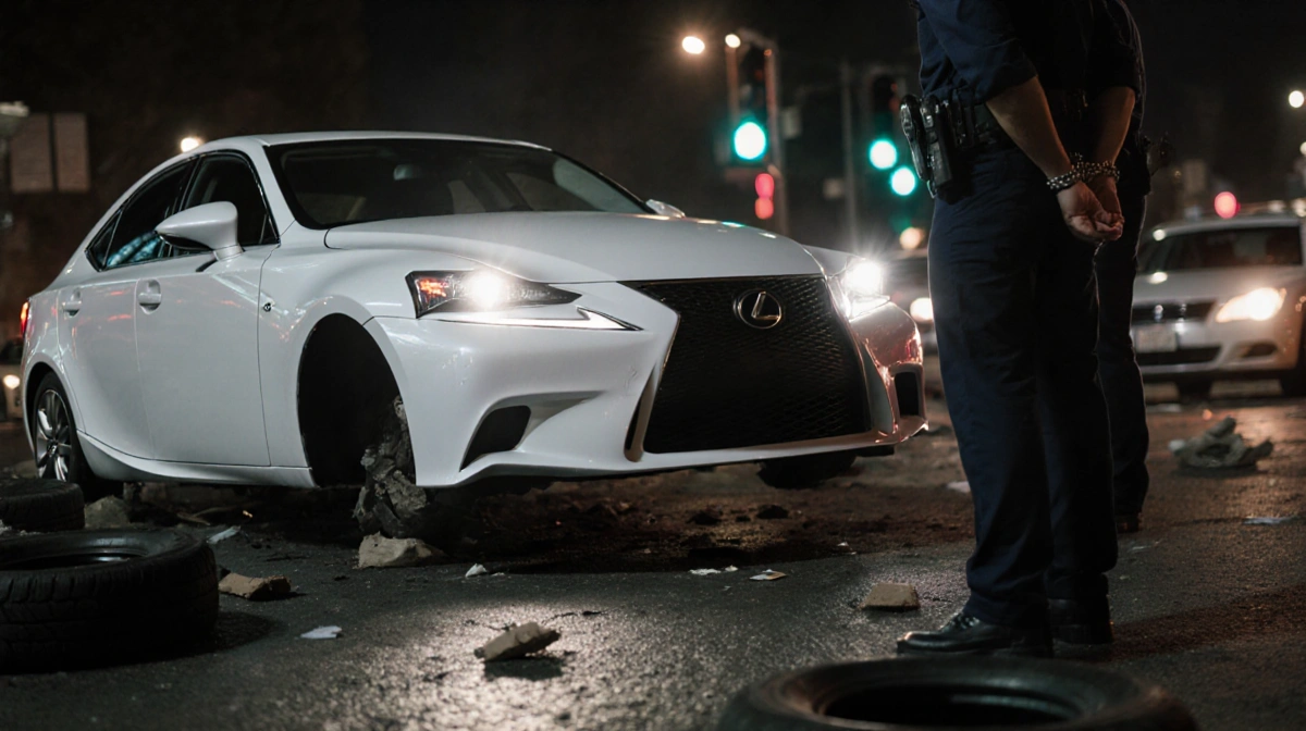 Stuns Burbank Driver: Reckless Donuts Arrested