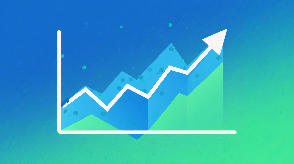 Lithium carbonate price chart showing stabilization from $80000 to $13000 with upward arrow and blue-green gradient