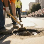 L.A. Fixes 2,400 Potholes After Record Holiday Rain