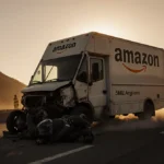 Motorcyclist Hurt in Sun Valley Crash with Amazon Van