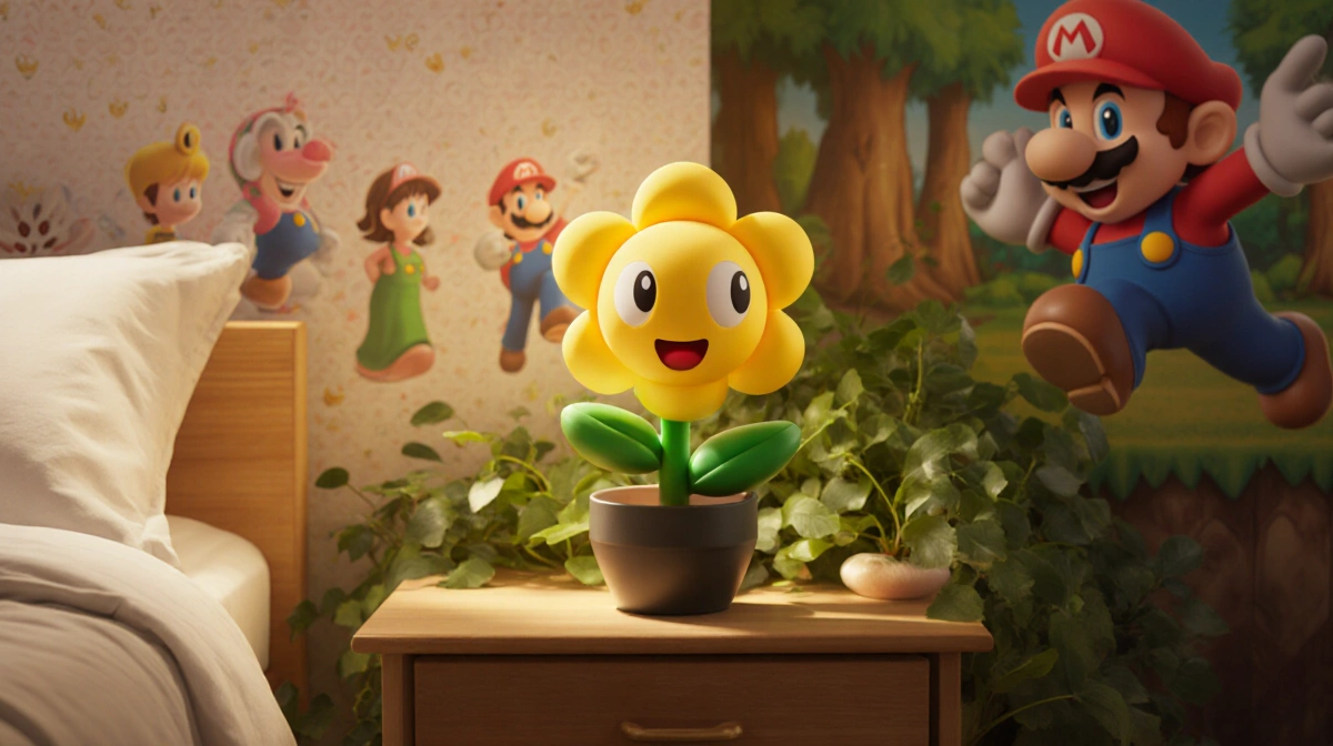 Nintendo Unveils Talking Flower That Will Freak Parents
