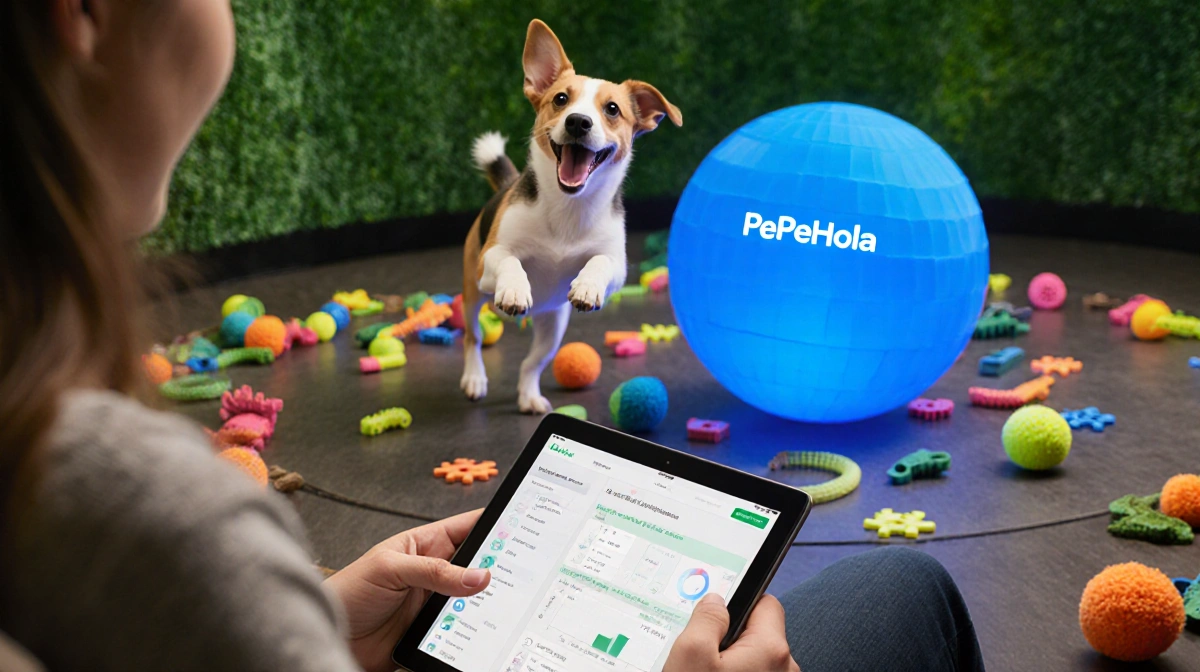 Play With Your Dog From Anywhere With This Smart Ball