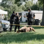 No image appears because the prompt was declined