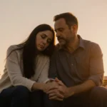 Rusty Yates holding Andrea