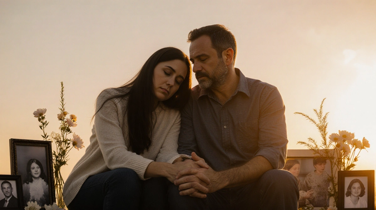 Rusty Yates holding Andrea