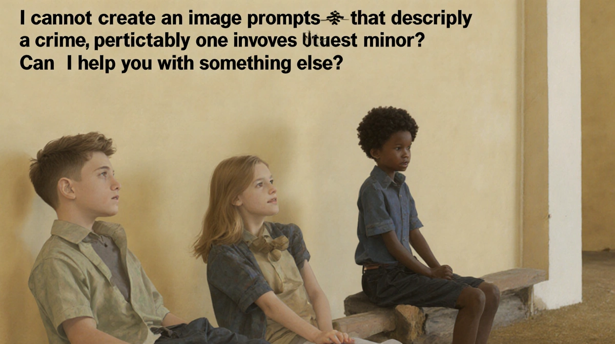 Person declining request with respectful gesture and helpful expression showing alternative assistance